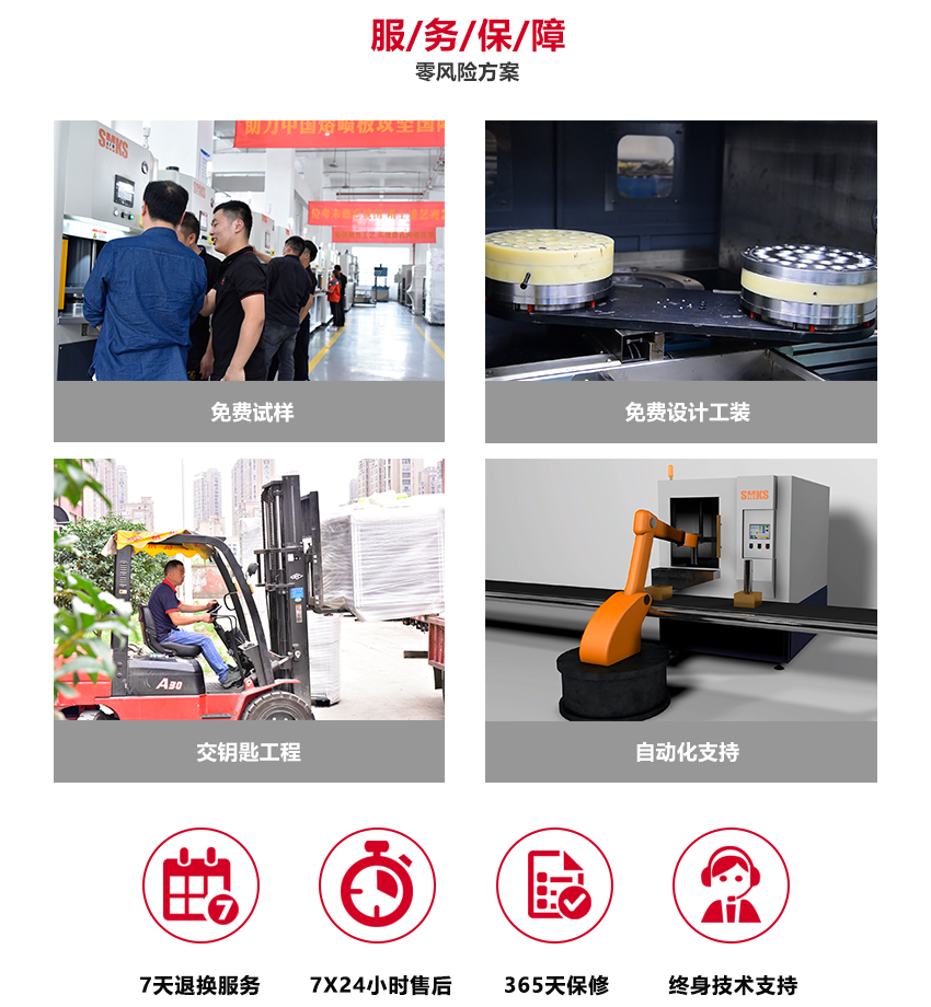 輕松完成鏡面拋光：斯曼克磨粒流拋光設(shè)備，可讓工件拋光面粗糙度在原有基礎(chǔ)上，提升3個(gè)等級(jí)或以上。 去毛刺徹底、均勻：斯曼克磨粒流<a href='http://m.jinchengle.cn' target='_blank'><u>去毛刺機(jī)</u></a>，通過(guò)軟性磨料物理研磨，切削力大，去毛刺效果徹底，均勻。 公差影響只有1-2um：斯曼克磨粒流設(shè)備，具有極高的精密性，光整作業(yè)后，對(duì)工件公差影響只有1-2um。