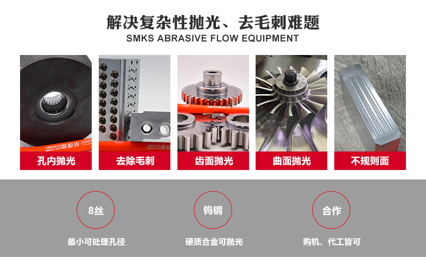 流量穩(wěn)定控制在干分比范圍 斯曼克<a href='http://m.jinchengle.cn' target='_blank'><u>微孔拋光機(jī)</u></a>拋光后的工件，流量穩(wěn)定控制在干分比范圍，而這并不是試驗(yàn)數(shù)據(jù)，而是大批量生產(chǎn)的數(shù)據(jù)。